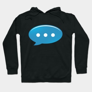 iPhone text - typing Hoodie